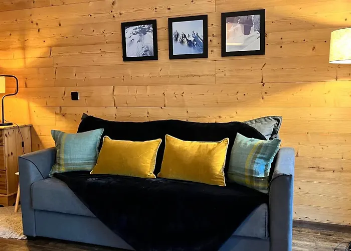 Le 41 Du Lyret - Appartement Type Studio Pour Deux Avec Vue Sur Les Aiguilles Dans Chamonix Centre